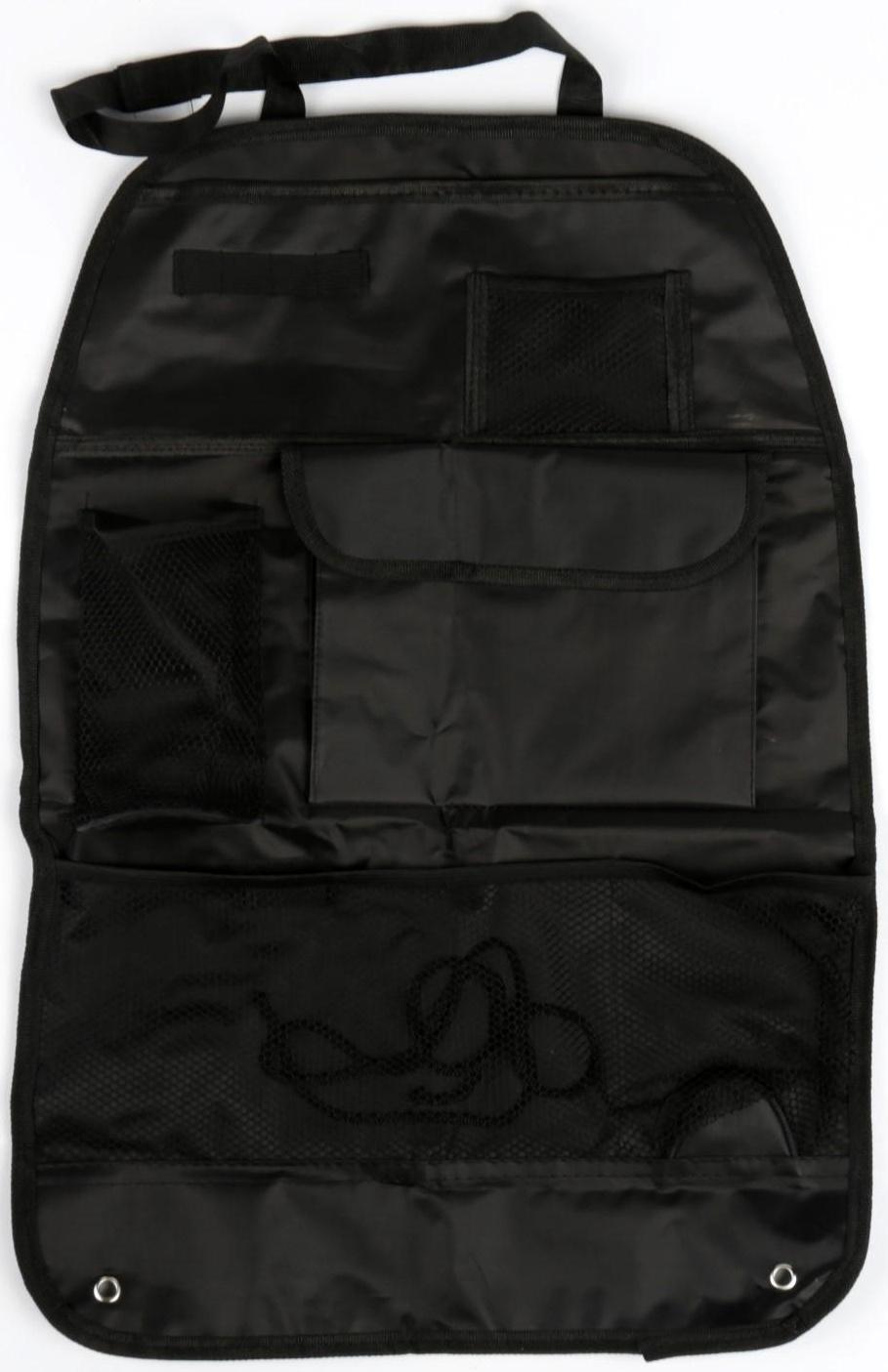 Органайзер на спинку сиденья 39 х 60 см, черный