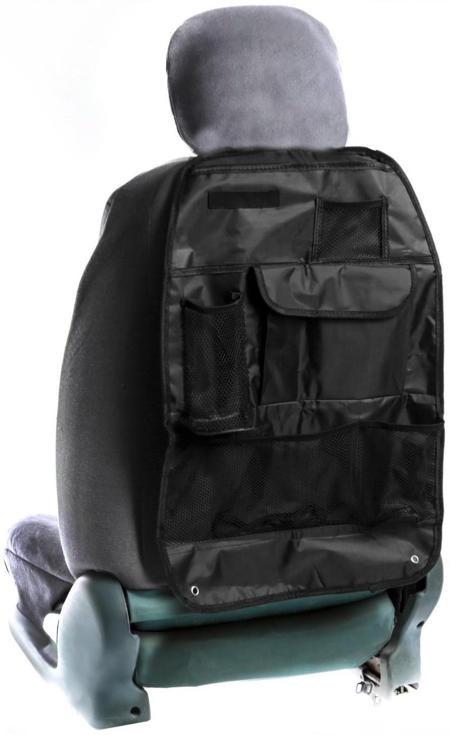 Органайзер на спинку сиденья 39 х 60 см, черный