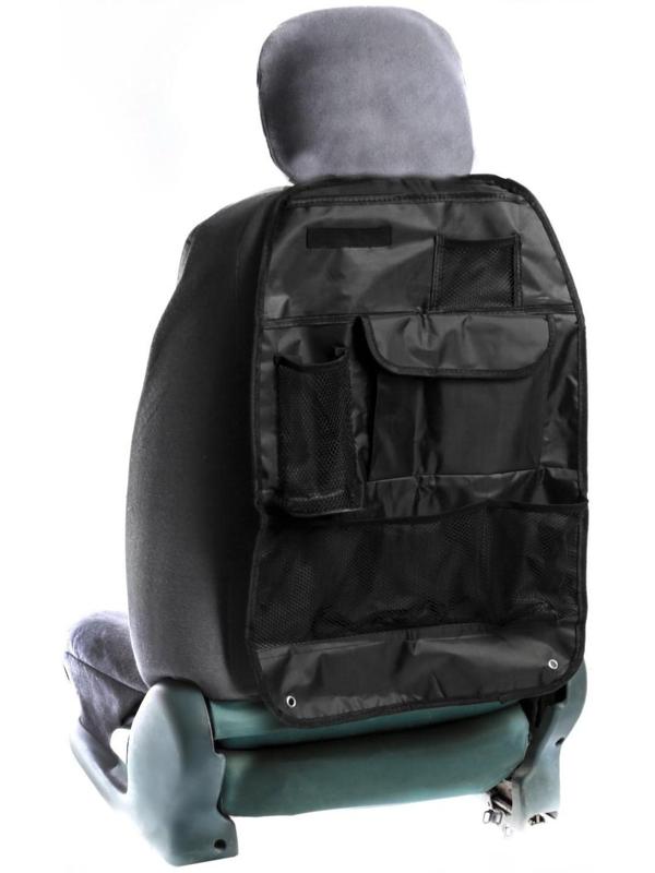 Органайзер на спинку сиденья 39 х 60 см, черный
