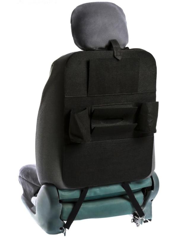 Органайзер на спинку сиденья 55×41 см, черный