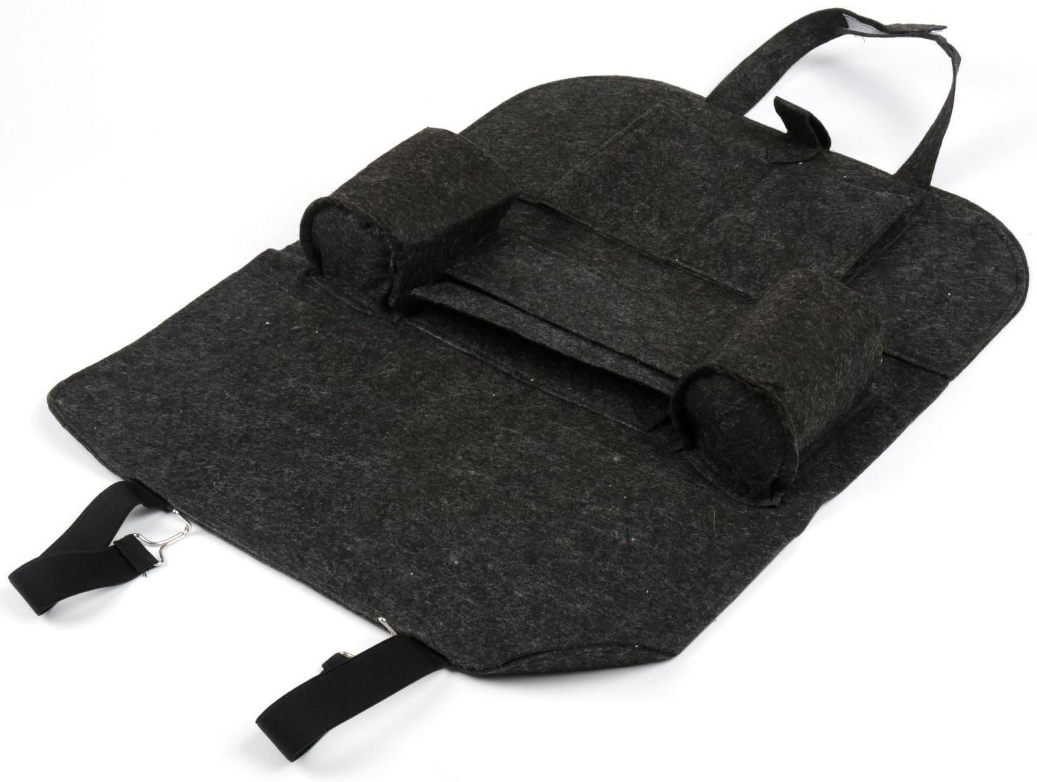 Органайзер на спинку сиденья 55×41 см, темно-серый