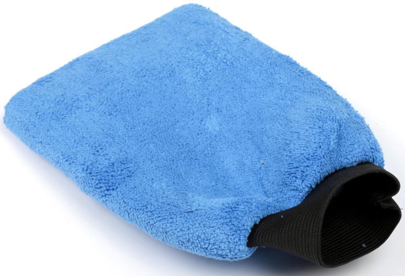Варежка для уборки авто, 24×16 см, синяя