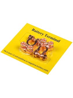 Клемма АКБ универсальная, набор 2 шт. К-013