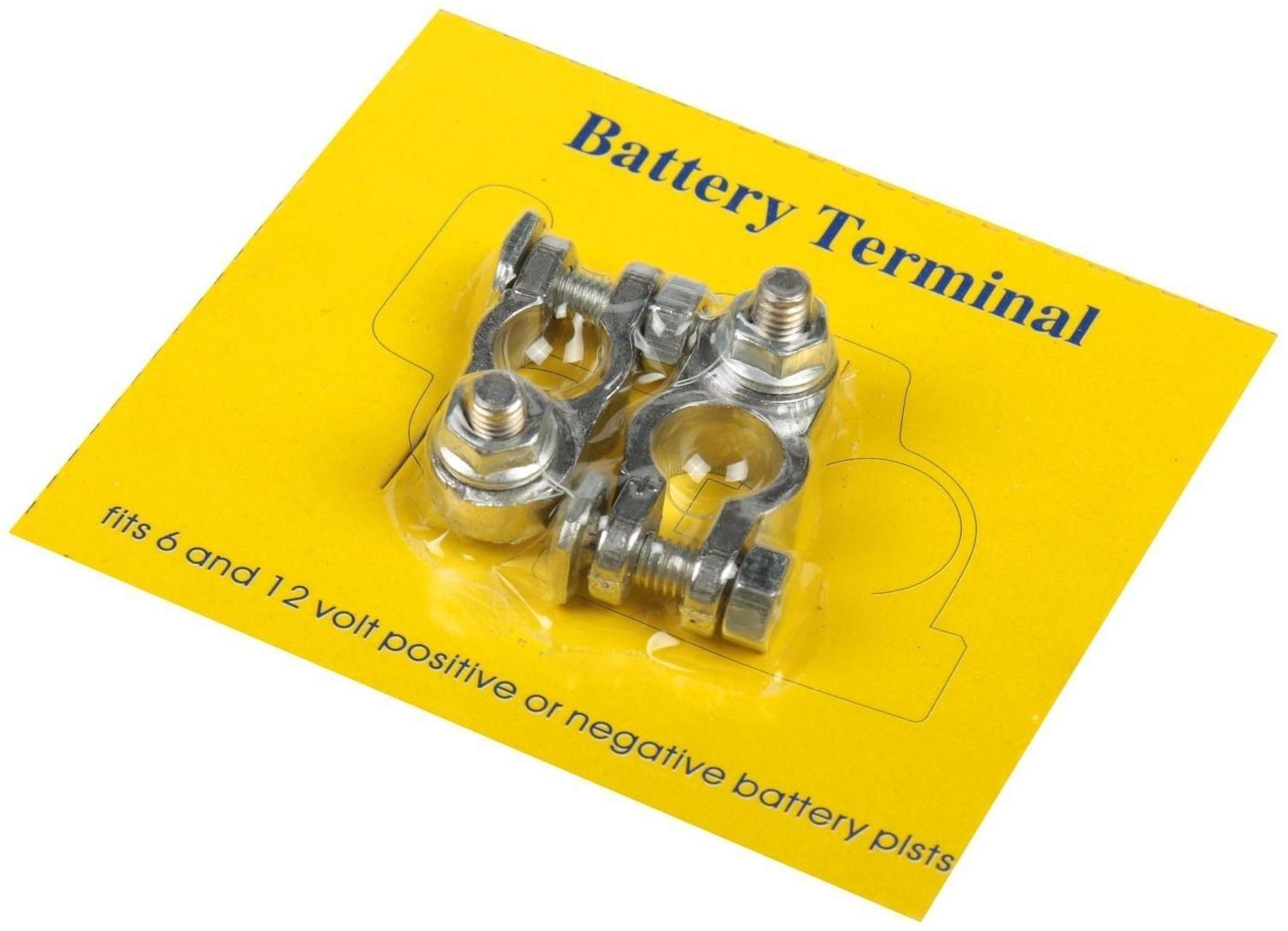 Клемма АКБ универсальная, набор 2 шт, K-009