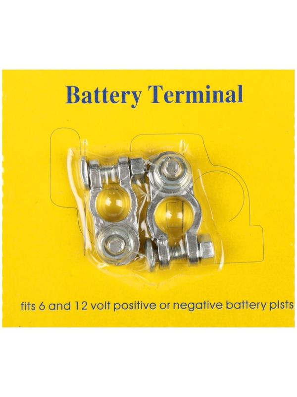 Клемма АКБ универсальная, набор 2 шт, K-009