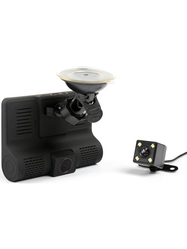 Видеорегистратор Cartage, 3 камеры, FHD 1080, LTPS 4.0, обзор 120°