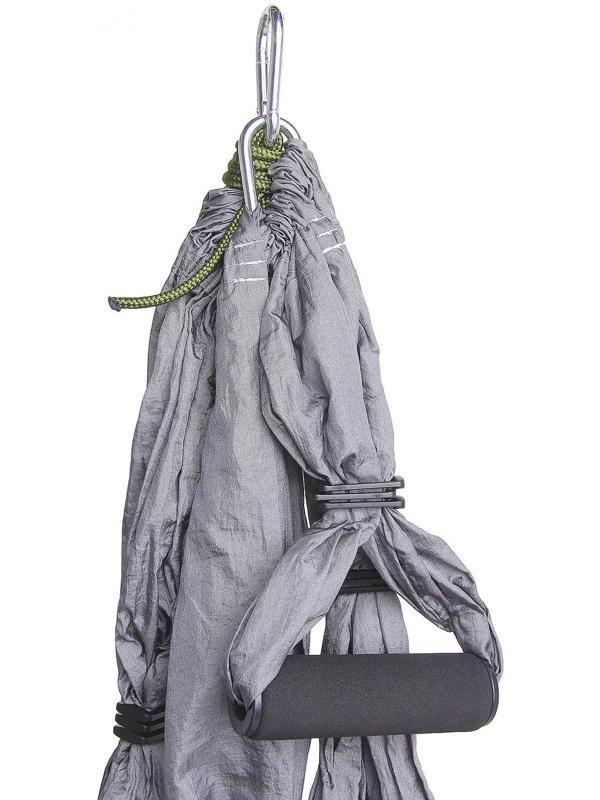 Гамак для йоги 250 х 140 см, цвет серый