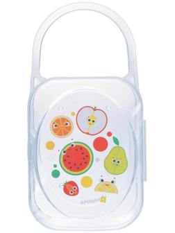 Контейнер для хранения и стерилизации детских сосок и пустышек «Фрукты»