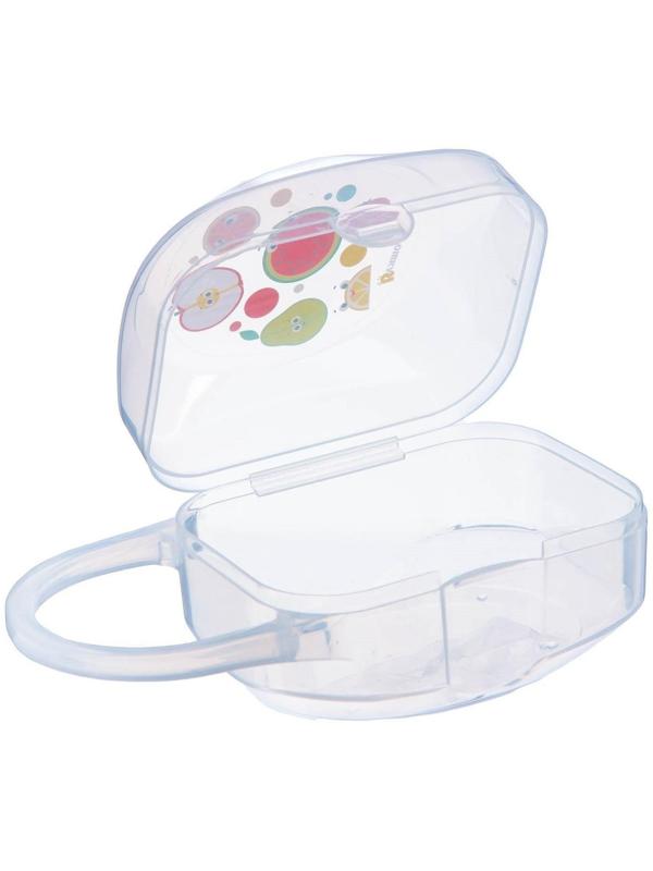 Контейнер для хранения и стерилизации детских сосок и пустышек «Фрукты»