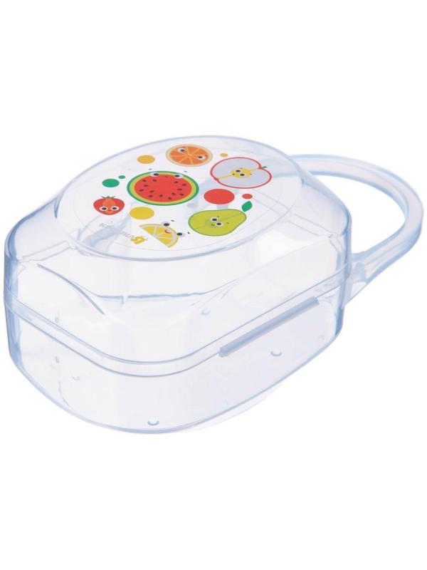 Контейнер для хранения и стерилизации детских сосок и пустышек «Фрукты»