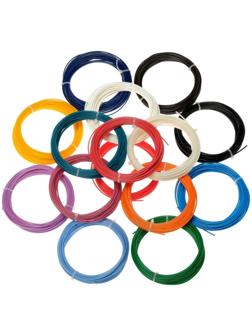 Пластик LuazON ABS-15, для 3Д ручки, 15 цветов по 10 метров