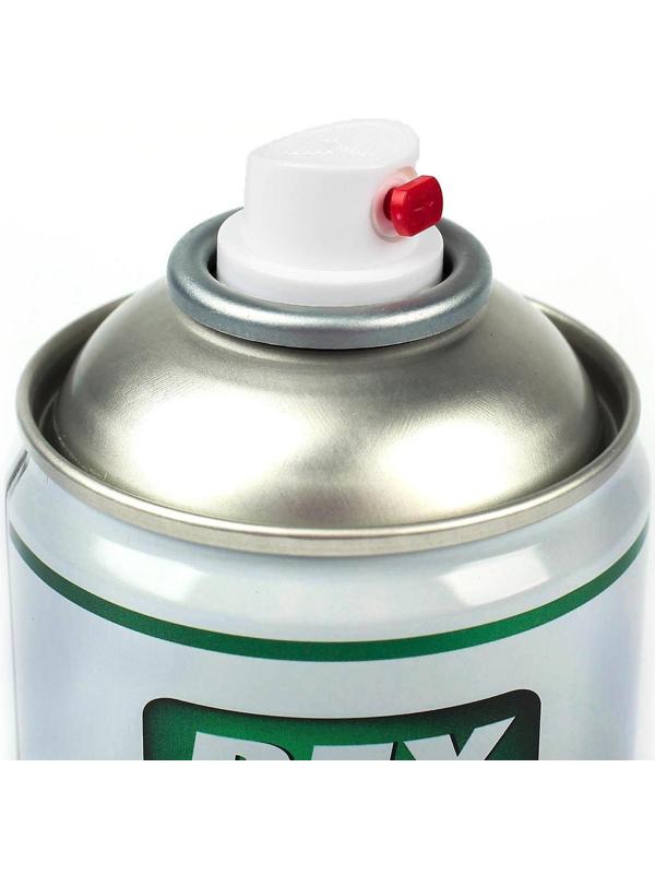 Эмаль алкидная универсальная REXTON, черная глянцевая, аэрозоль, 520 мл