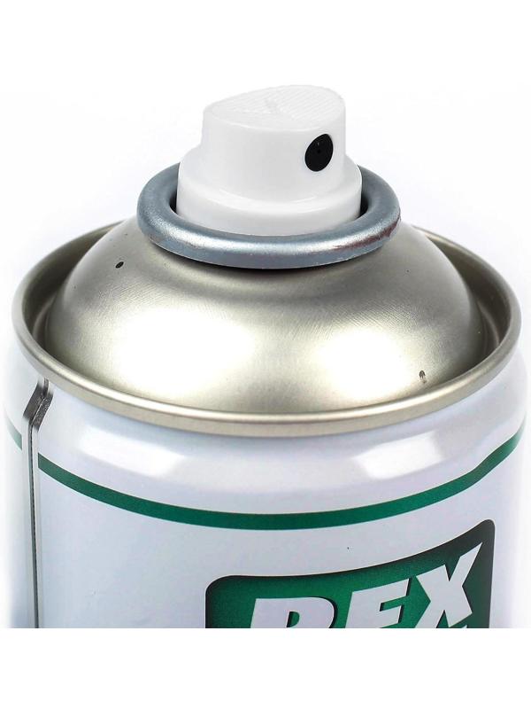 Эмаль алкидная универсальная REXTON, черная матовая, аэрозоль, 520 мл