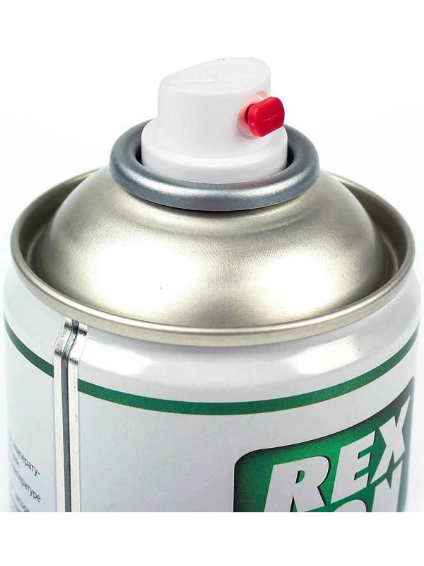 Эмаль алкидная универсальная REXTON, белая глянцевая, аэрозоль 520 мл