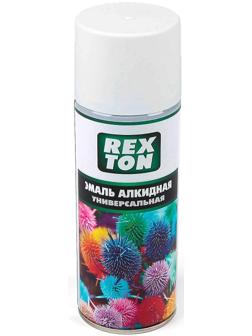 Эмаль алкидная универсальная REXTON, белая матовая, аэрозоль, 520 мл
