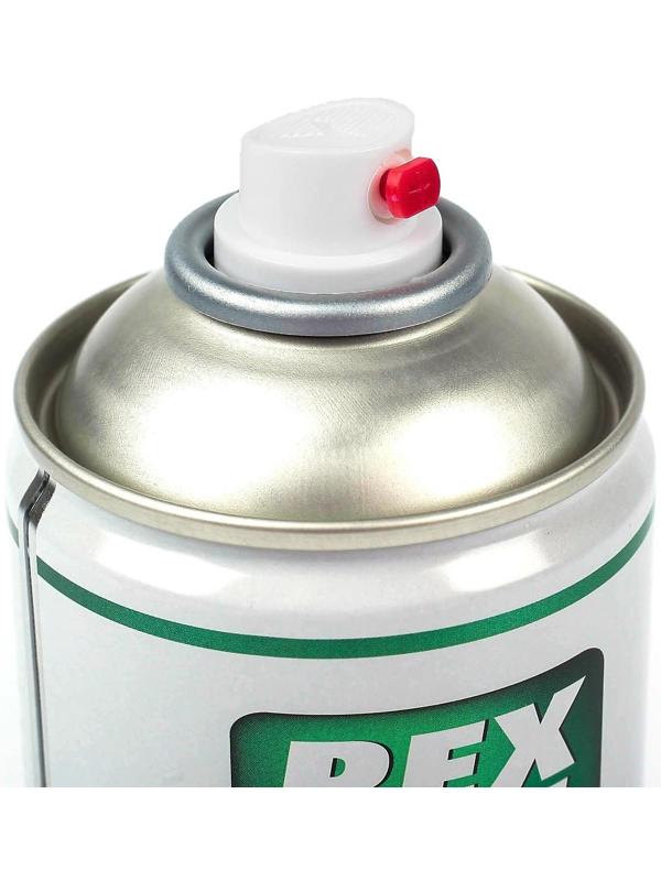 Эмаль алкидная универсальная REXTON, красная, аэрозоль, 520 мл