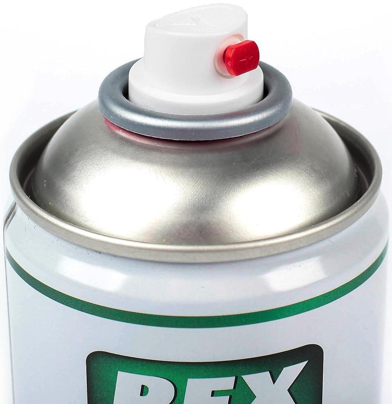 Эмаль алкидная универсальная REXTON, вишневая, аэрозоль 520 мл