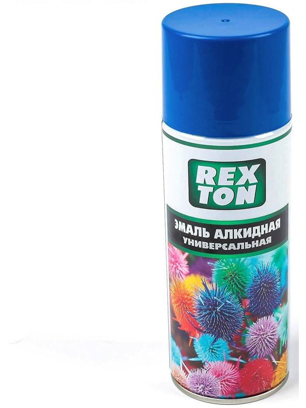 Эмаль алкидная универсальная REXTON, синяя, аэрозоль, 520 мл