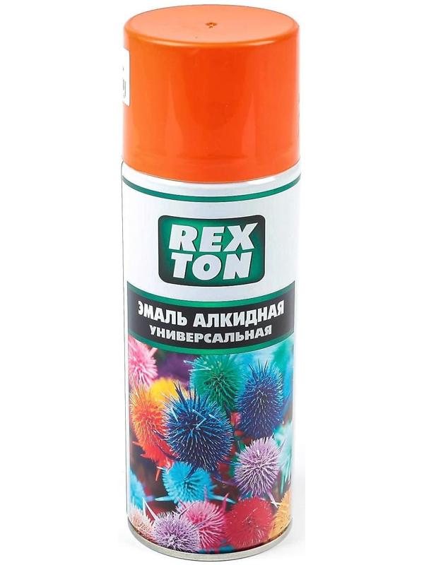 Эмаль алкидная универсальная REXTON, оранжевая, аэрозоль 520 мл