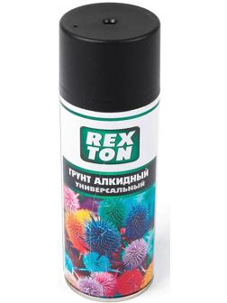 Грунт универсальный REXTON алкидный черный, аэрозоль, 520 мл