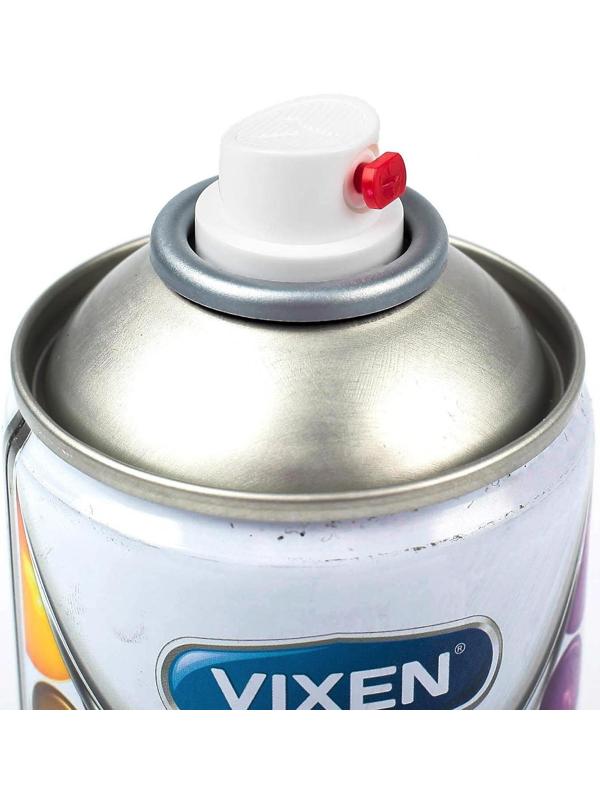 Эмаль акриловая VIXEN, черный янтарь матовый, RAL 9005, аэрозоль, 520 мл