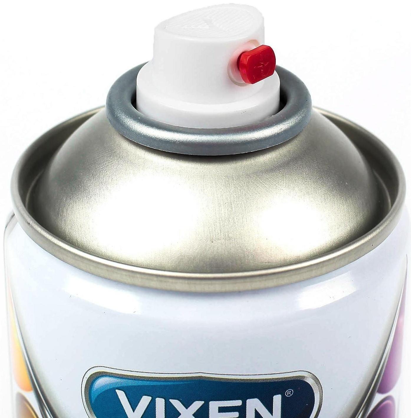 Эмаль акриловая VIXEN, серое окно, RAL 7040, аэрозоль 520 мл