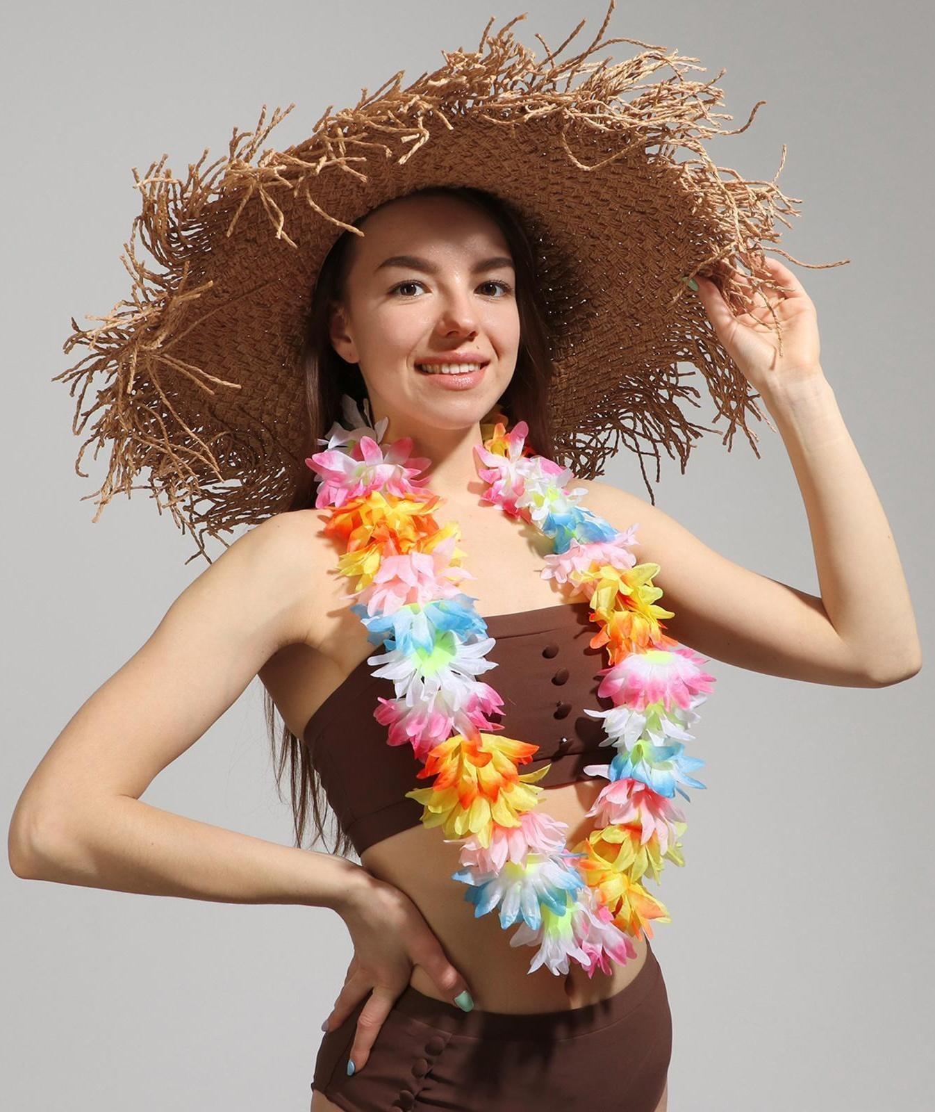 Гавайское ожерелье «Первые цветы»