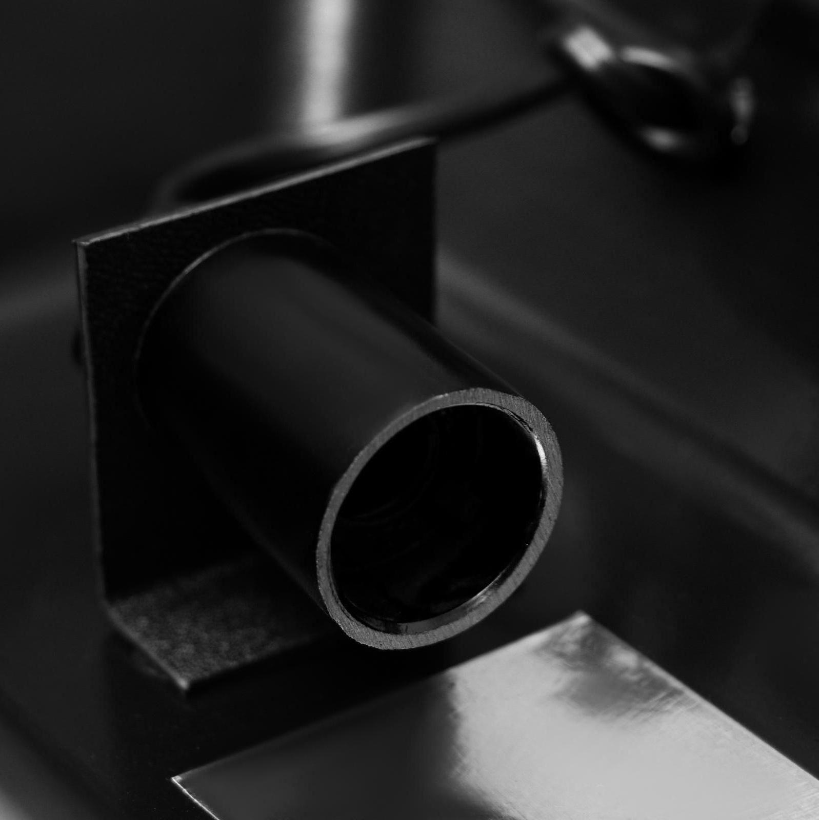 Аквариум Атолл, прямоугольный, с крышкой, 20 литров, 38 х 19 х 28/33 см, чёрный