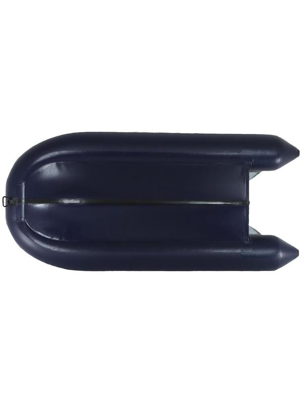 Лодка YUGANA 3400 СК, слань+киль, цвет серый/синий