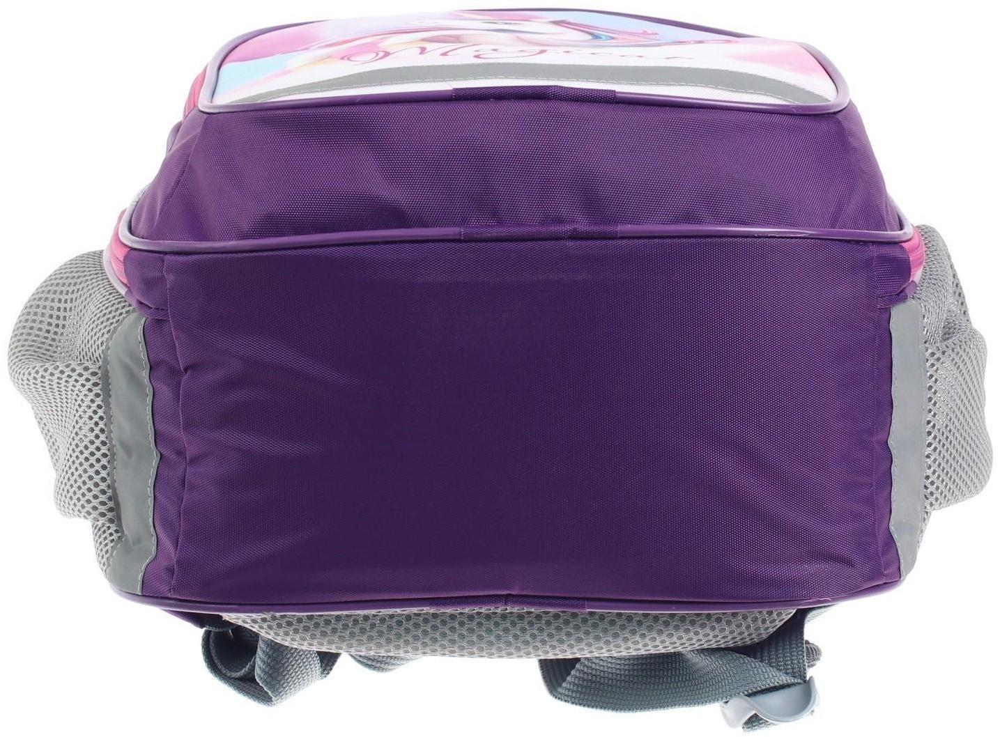 Рюкзак школьный, 37 х 27 х 16 см, эргономичная спинка, Calligrata Б 