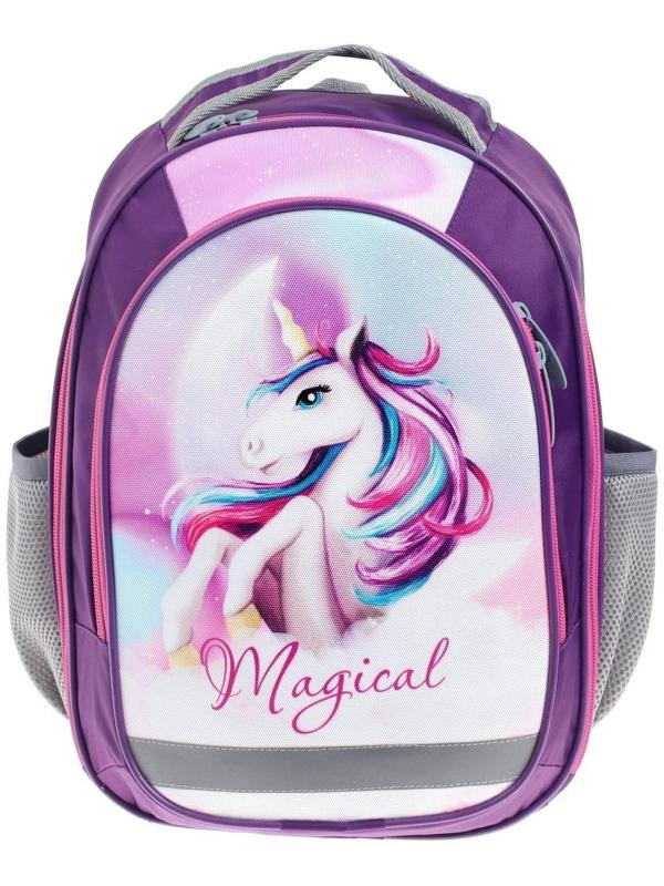 Рюкзак школьный, 37 х 27 х 16 см, эргономичная спинка, Calligrata Б 