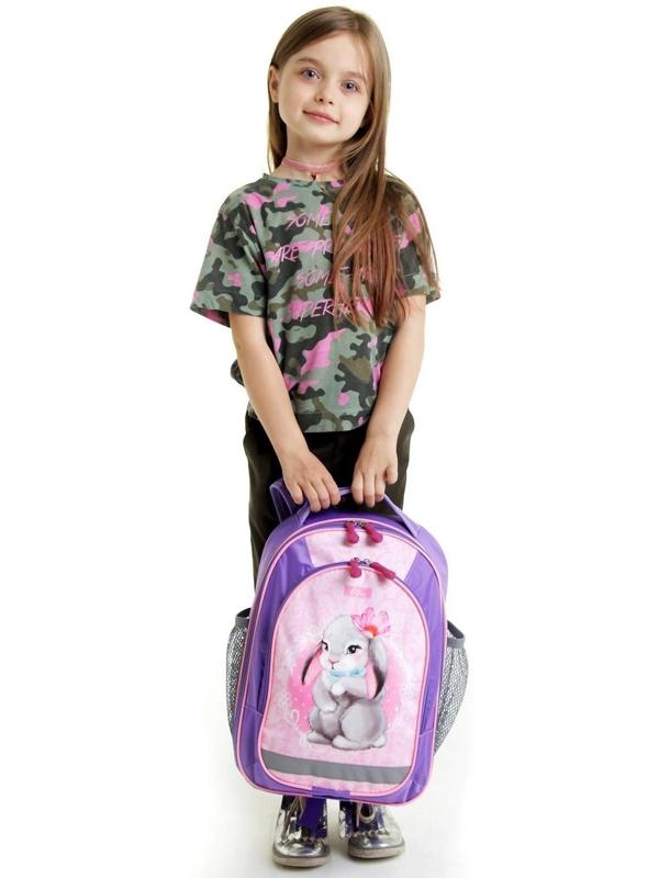 Рюкзак школьный, 37 х 27 х 16 см, эргономичная спинка, Calligrata Б 