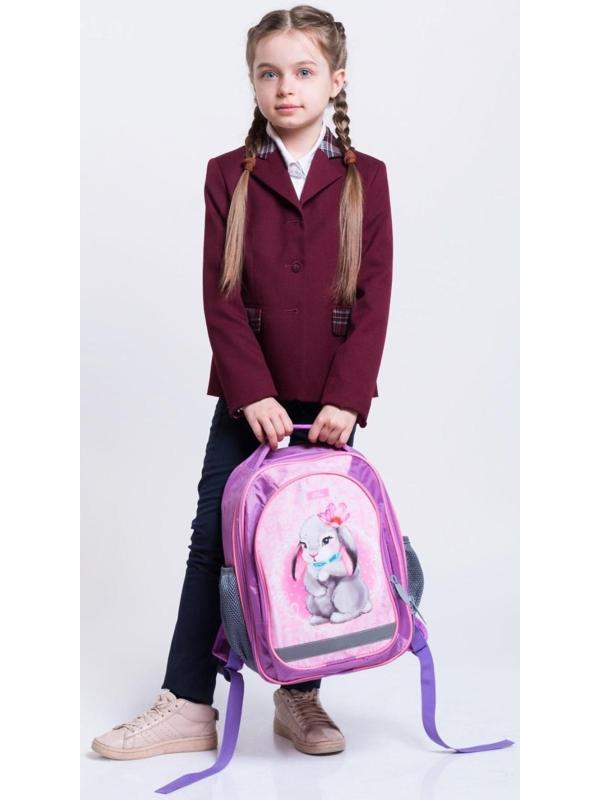 Рюкзак школьный, 37 х 27 х 16 см, эргономичная спинка, Calligrata Б 