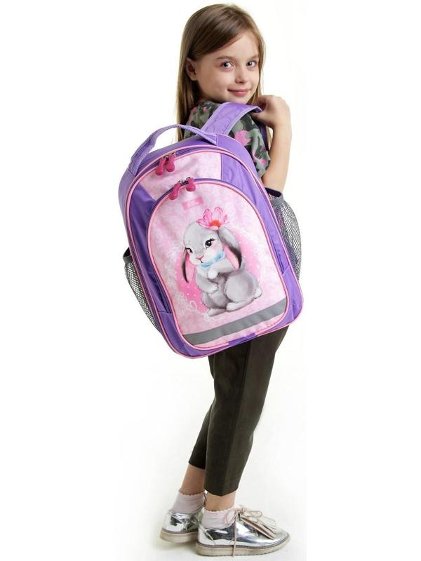 Рюкзак школьный, 37 х 27 х 16 см, эргономичная спинка, Calligrata Б 