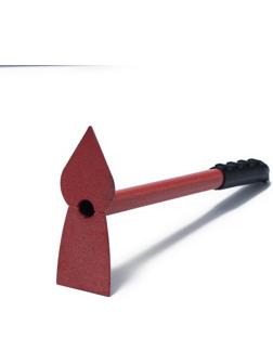 Мотыжка комбинированная, длина 30 см, 1 зубец, пластиковая ручка, цвет МИКС