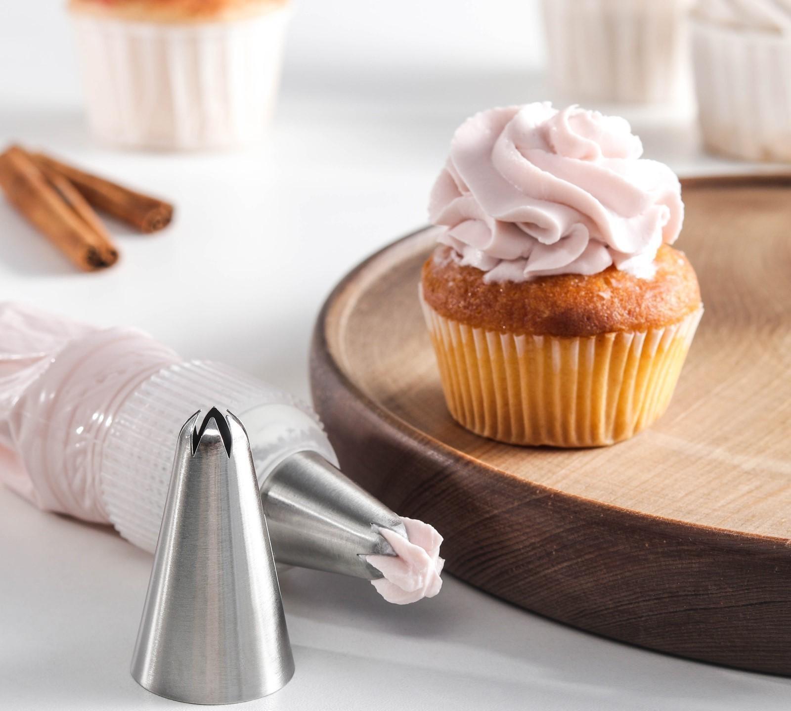 Насадка кондитерская «Закрытая звезда», d=3 см, выход 1 см, нержавеющая сталь