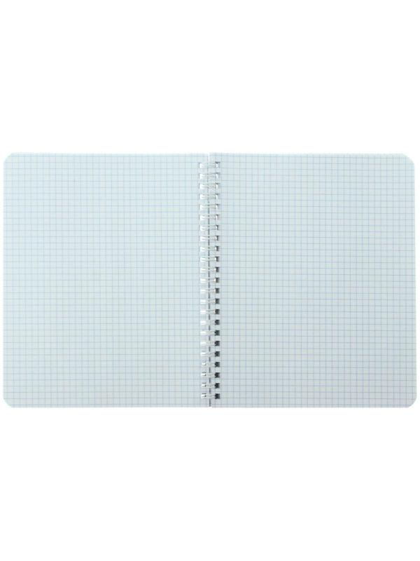 Тетрадь 80 листов клетка на гребне Bandana style, картонная обложка, 4 вида МИКС