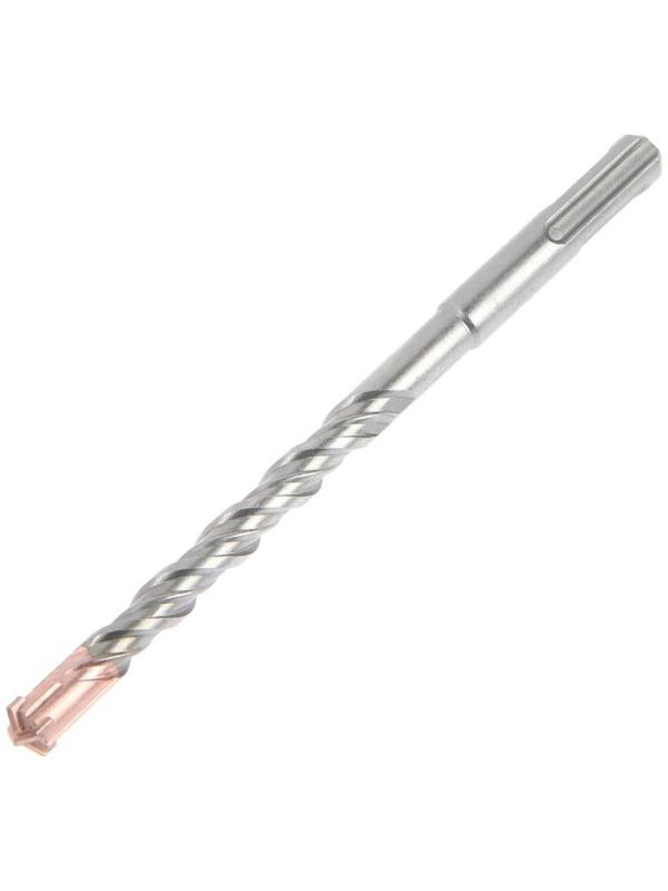 Бур по бетону ТУНДРА, крестовый наконечник, двойная спираль, SDS-plus, 10 х 160 мм
