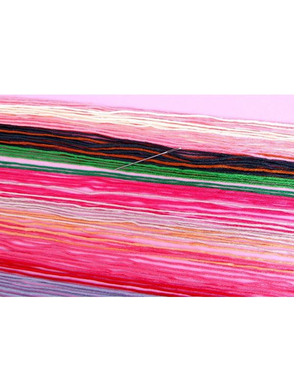 Вышивка крестиком «Котик в корзинке» 25 х 20 см. Набор для творчества