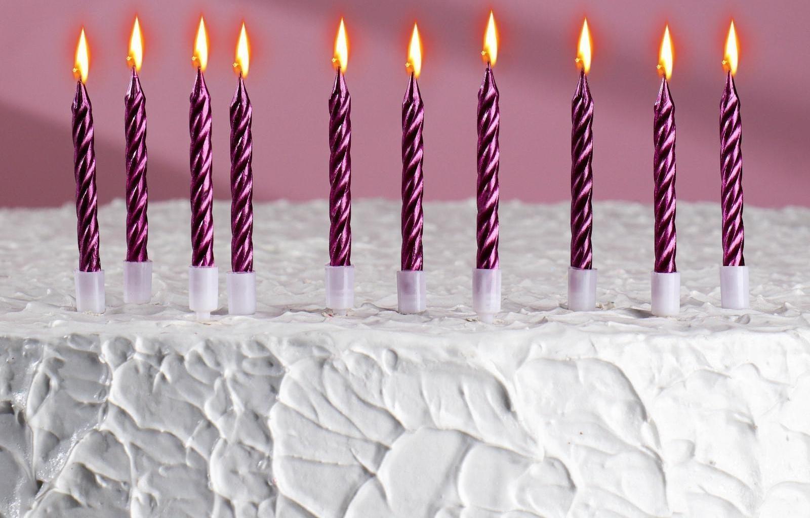 Свечи в торт 