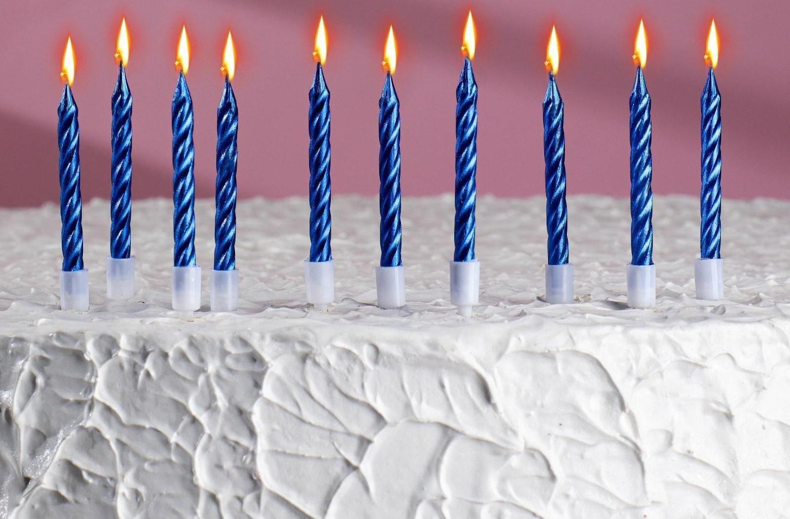 Свечи в торт 