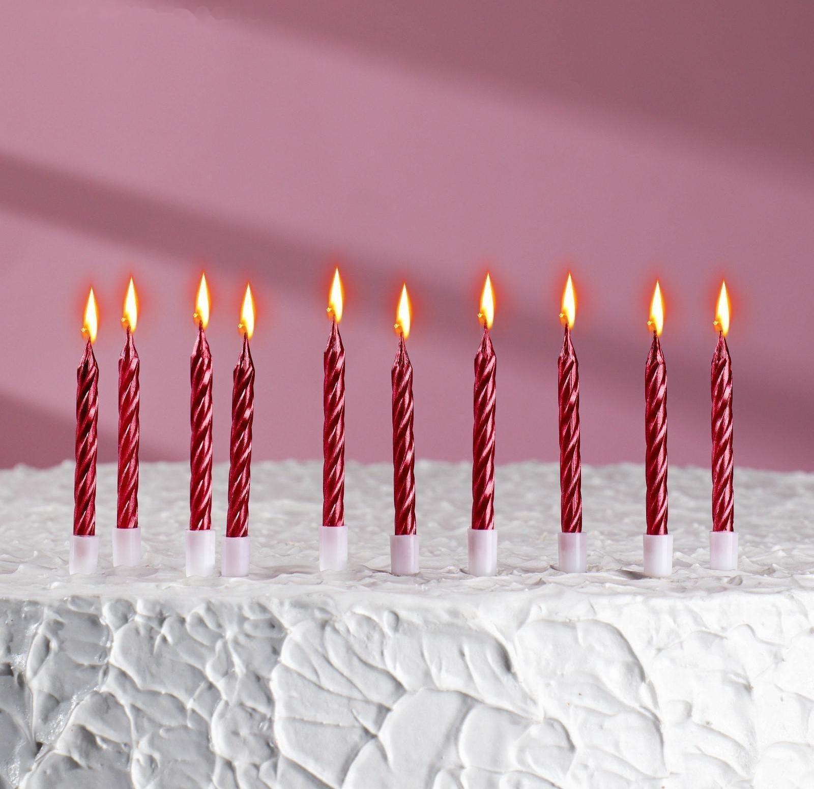 Свечи в торт 