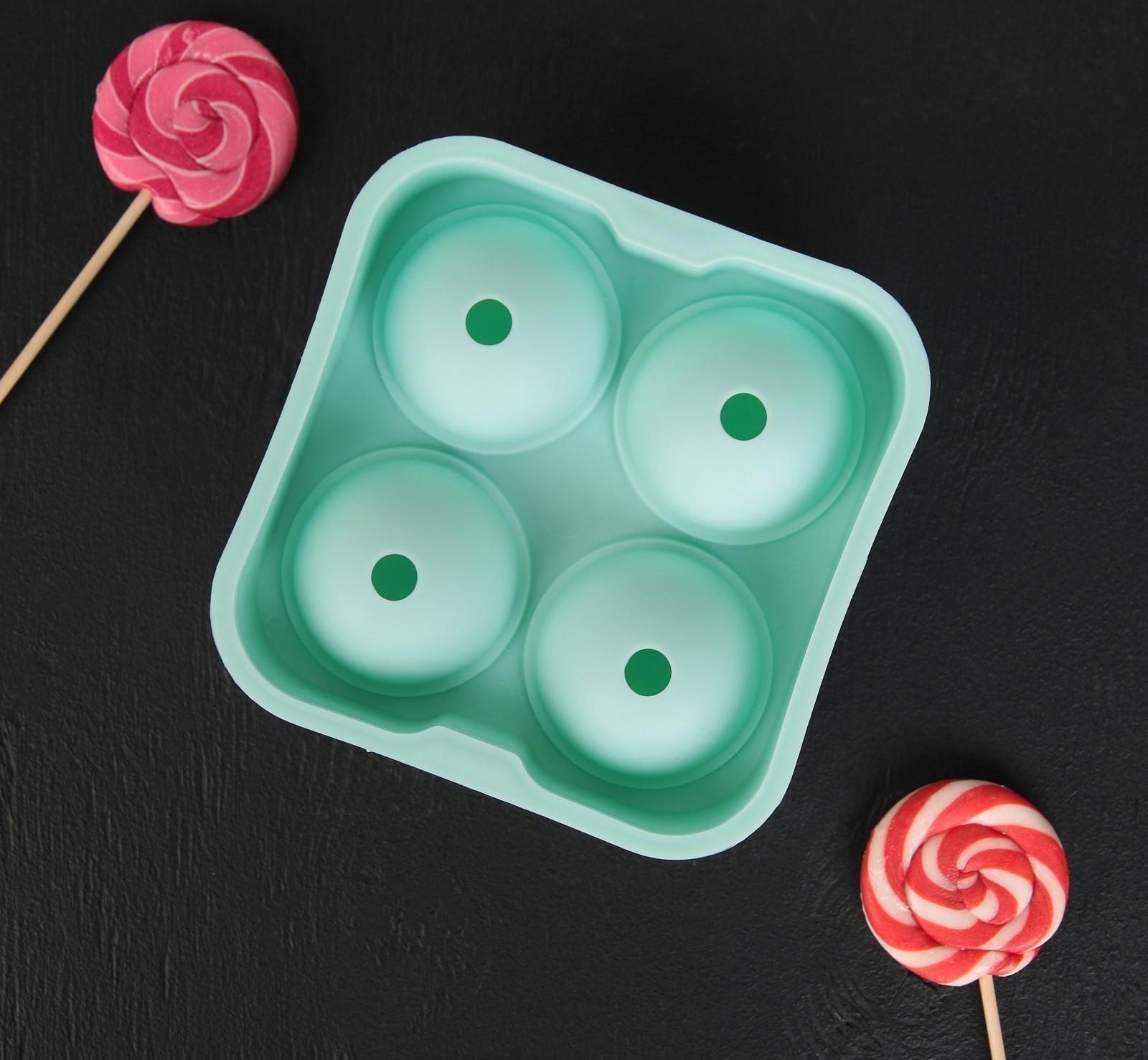 Форма для льда, 12×5 см, цвет МИКС