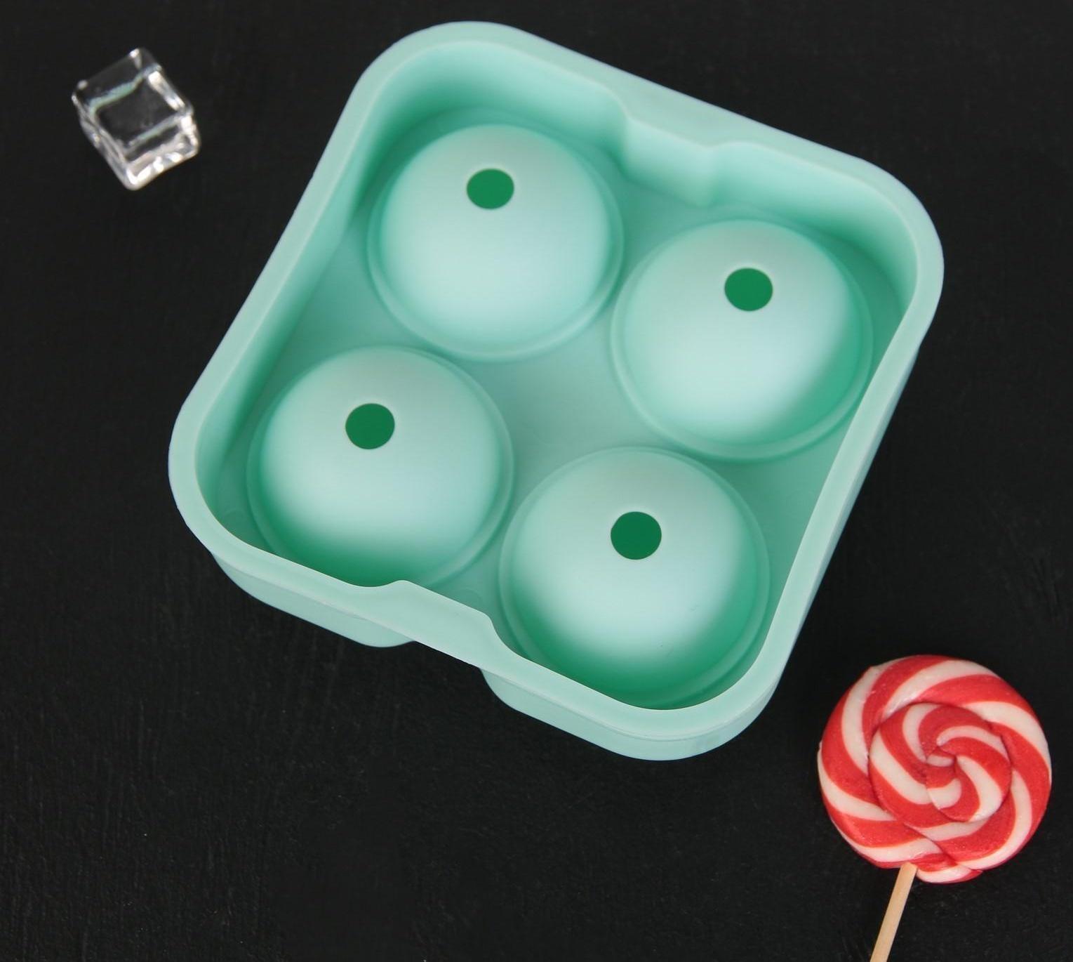 Форма для льда, 12×5 см, цвет МИКС