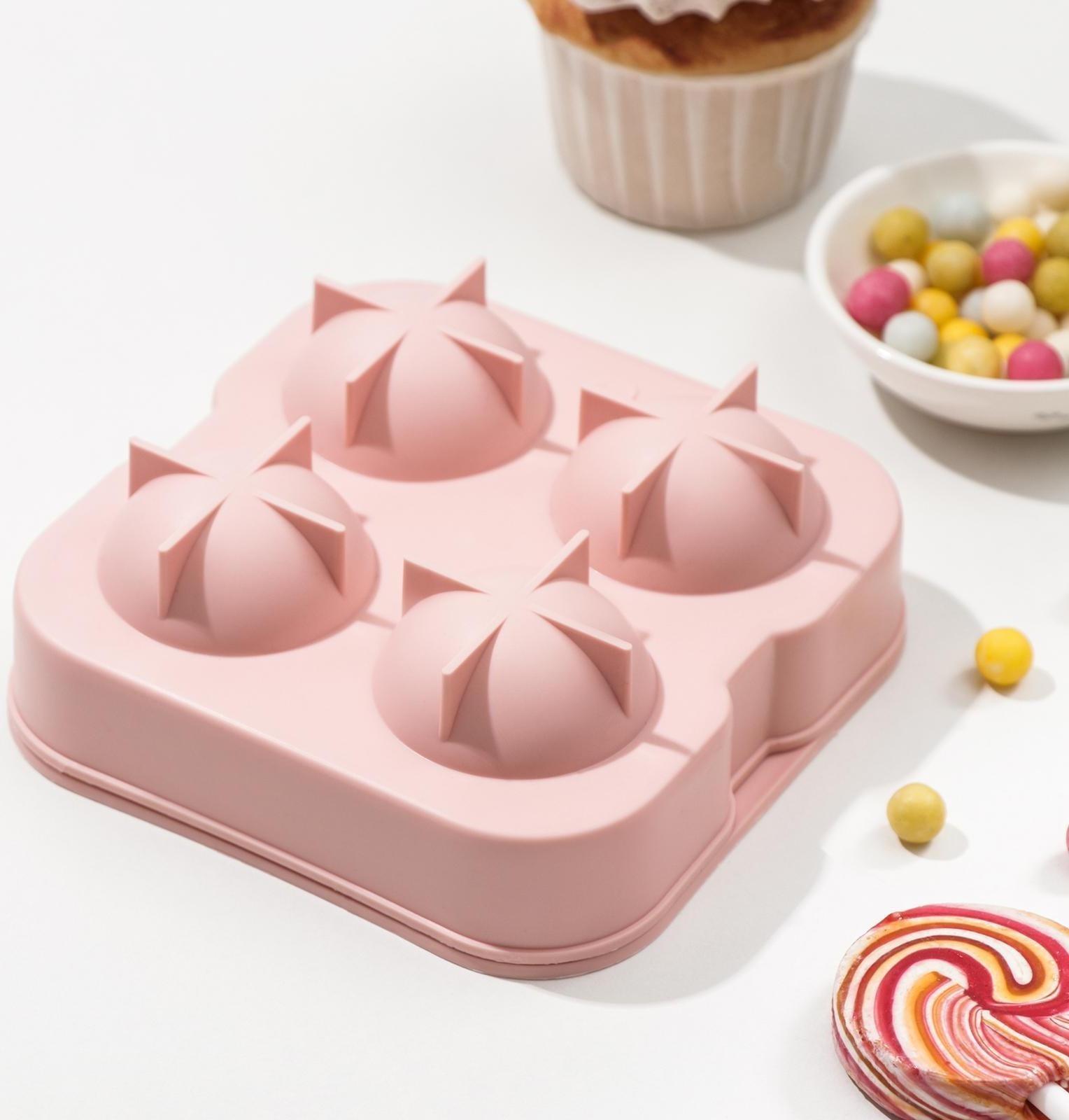 Форма для льда, 12×5 см, цвет МИКС