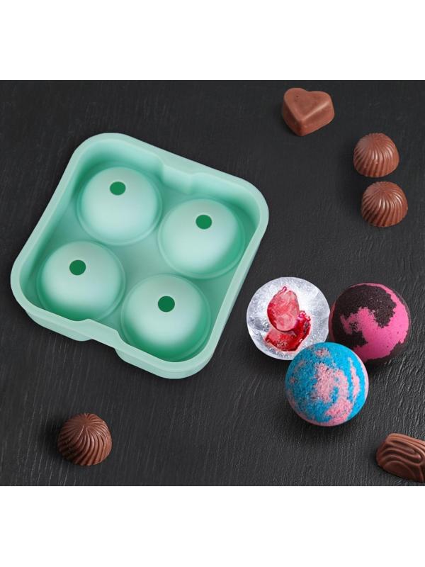 Форма для льда, 12×5 см, цвет МИКС