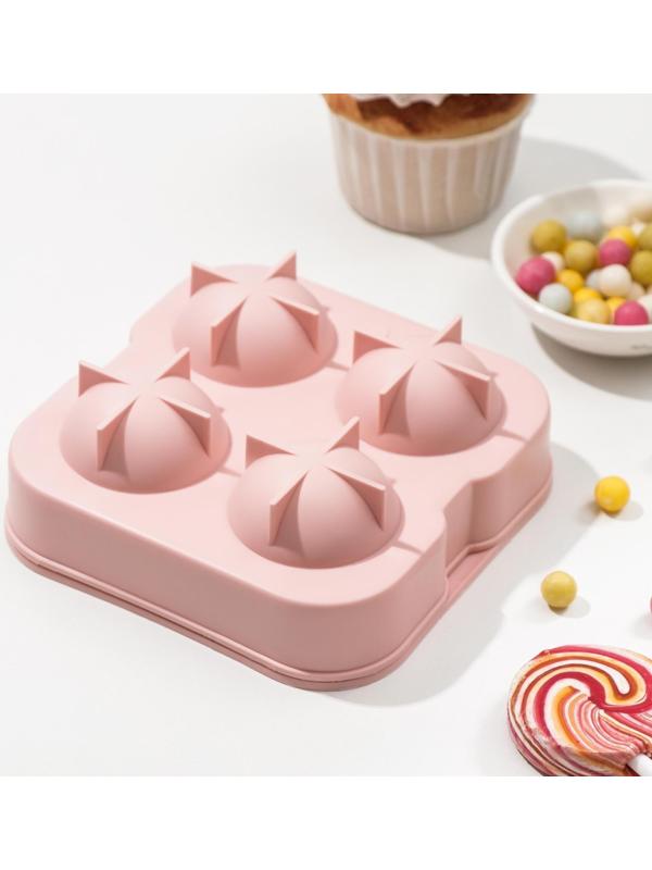 Форма для льда, 12×5 см, цвет МИКС