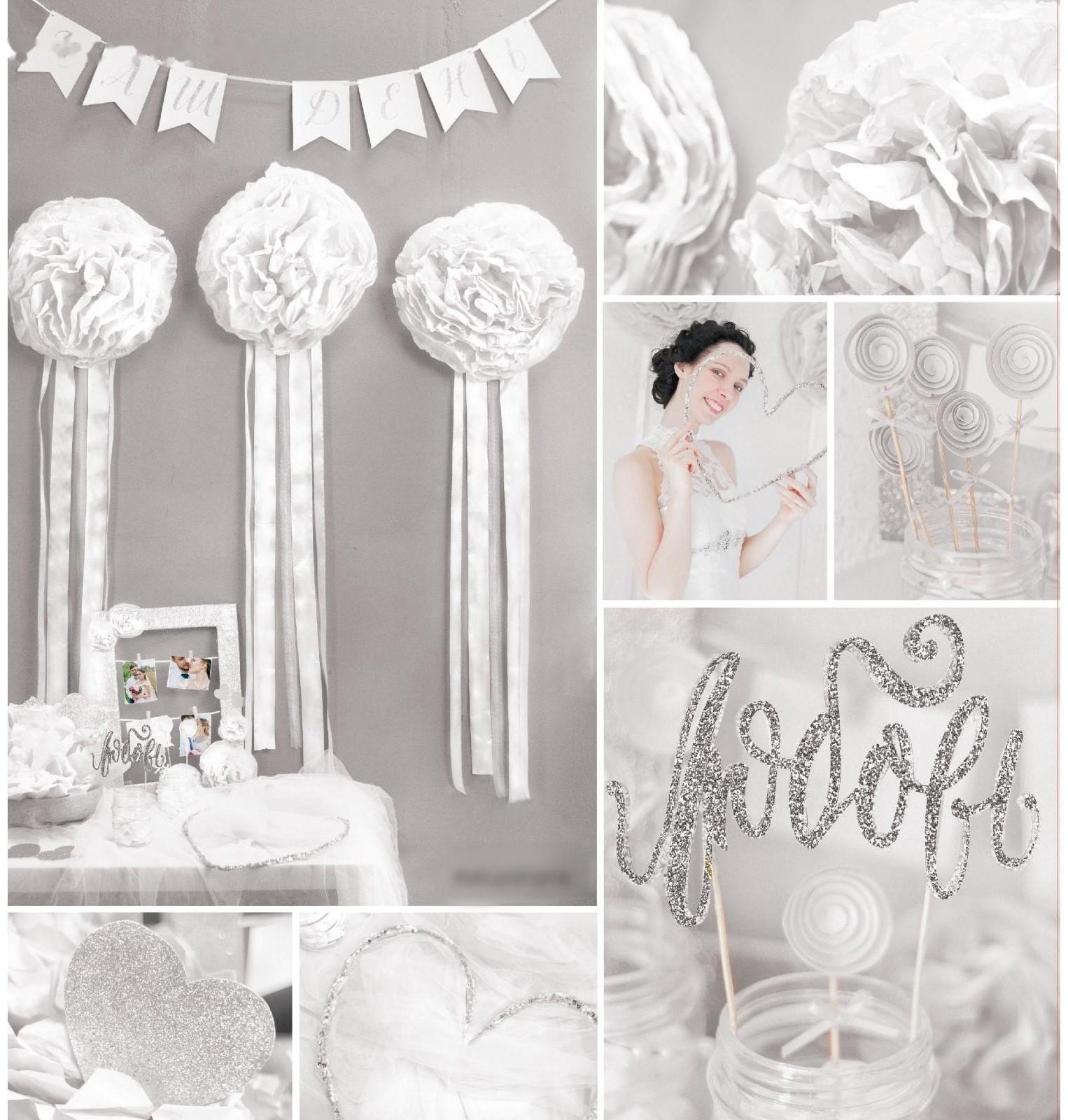 Набор для декора свадьбы «Я тебя люблю!», 21 х 29,7 см