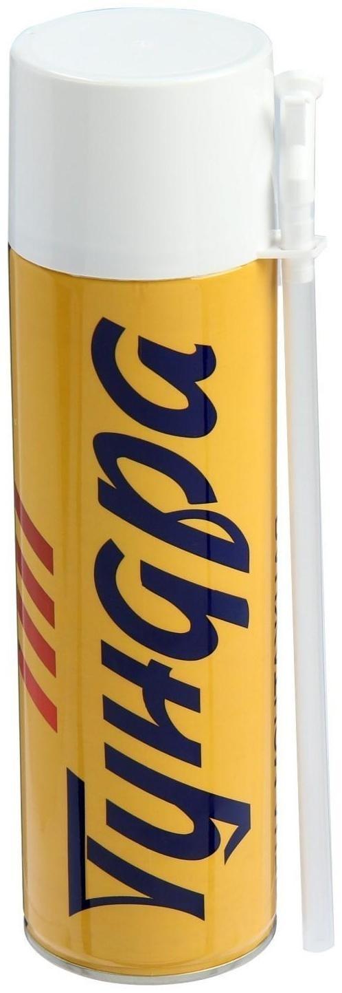 Пена монтажная ТУНДРА, адаптерная, всесезонная, 650 мл