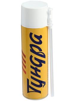 Пена монтажная ТУНДРА, адаптерная, всесезонная, 650 мл